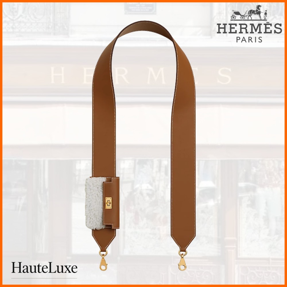 ◆可愛い◆HERMES Kelly Pocket Pluchショルダーストラップ
