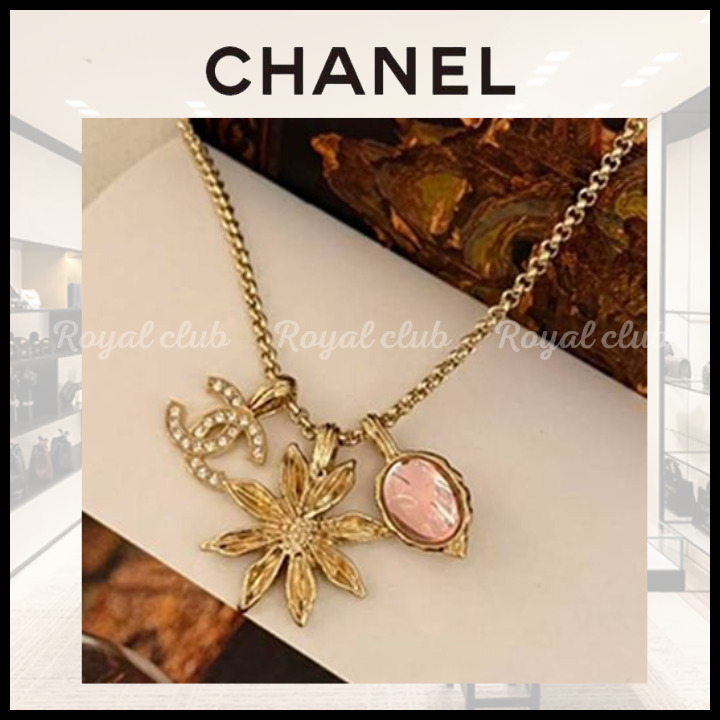 《優美な輝き♪》CHANEL ロング ペンダント ネックレス