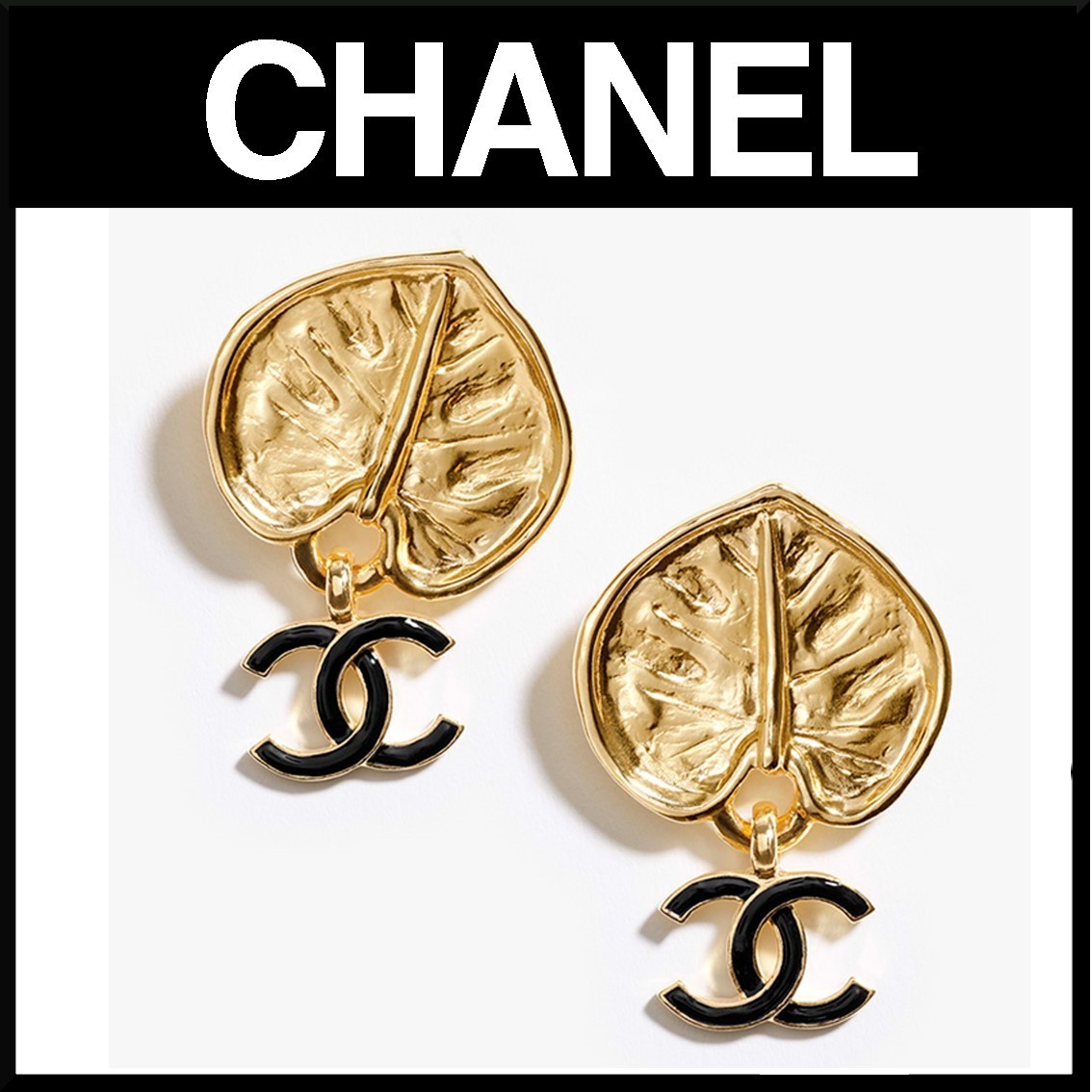 【お洒落なデザイン♪】CHANEL ピアス