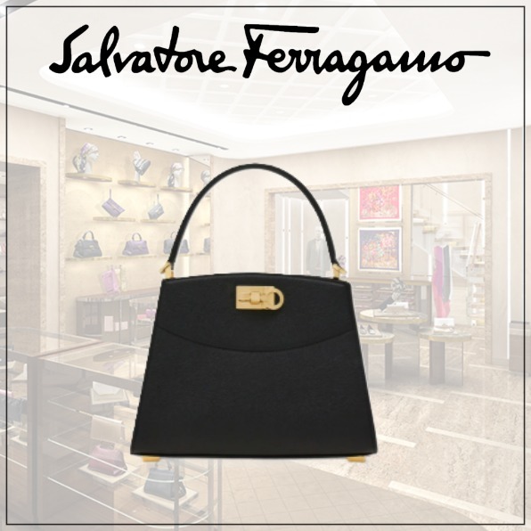 [Salvatore Ferragamo]New Ferragamo Studio ボックスバッグ(XS)