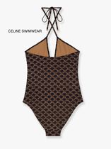 CELINE トライアンフモチーフのワンピース水着
