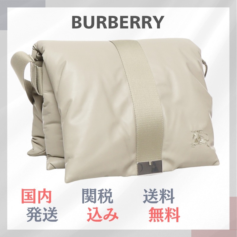 関税送料込 BURBERRY ピローバッグ ハンター