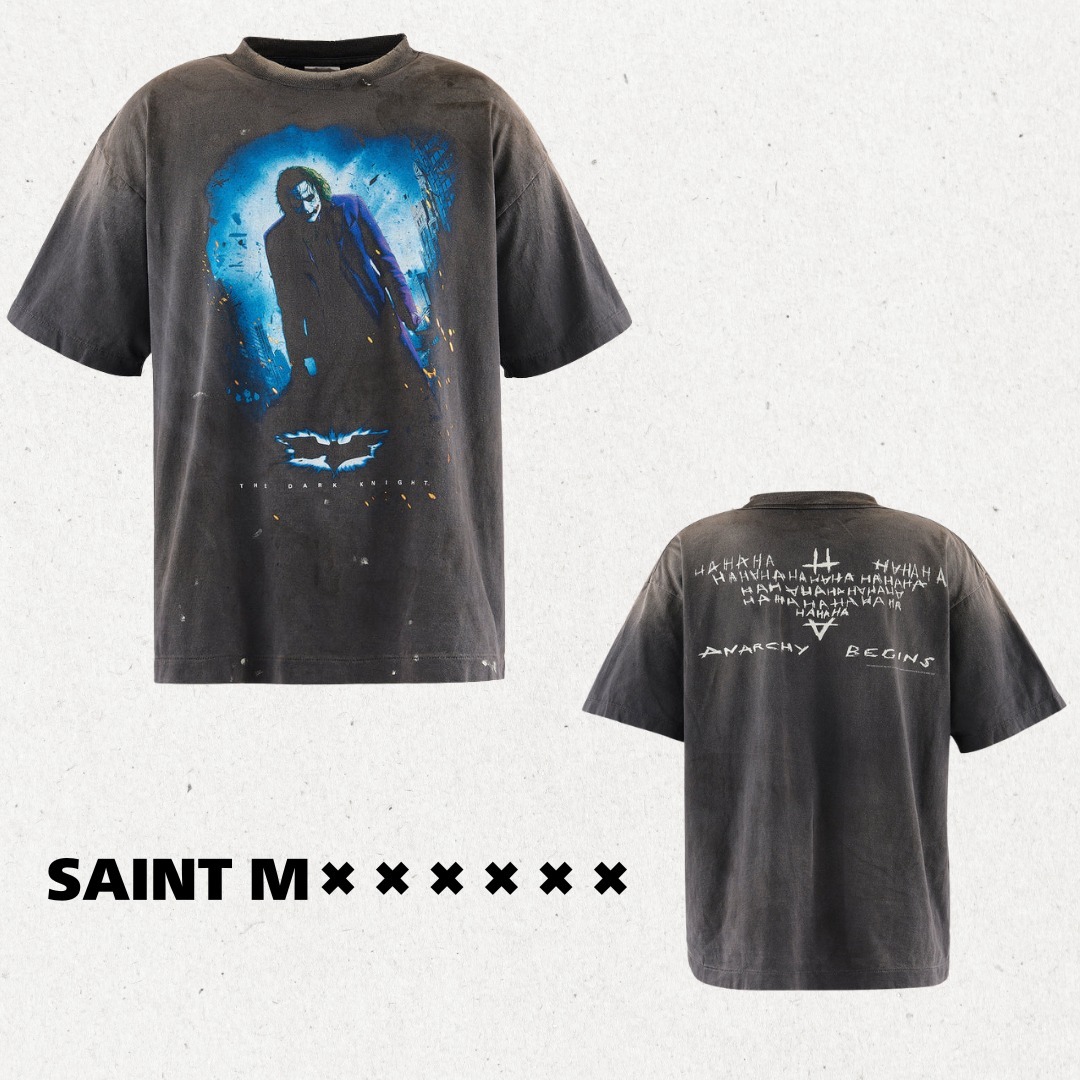 【国内買付】SAINT M××××××/ BTM_SS TEE/DARKNIGHT