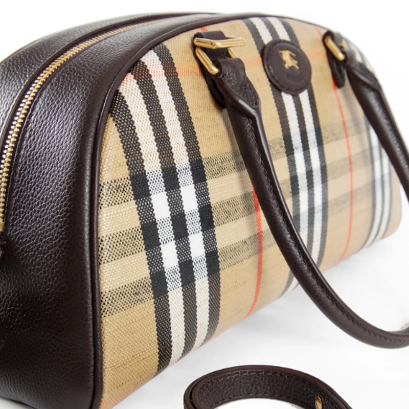 関税込/国内発送《BURBERRY》ハイランド ボウリングバッグ