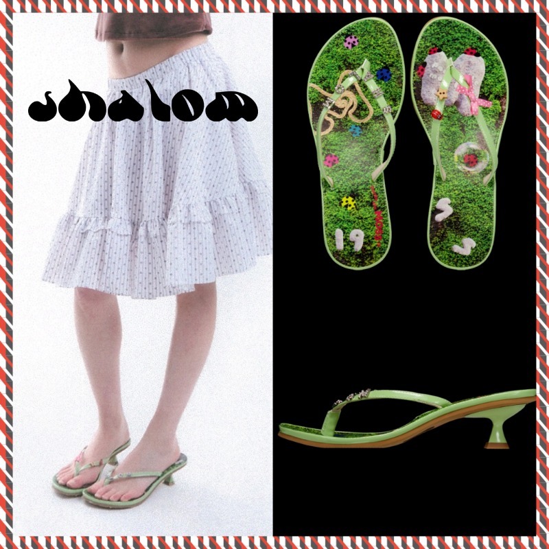 【shalom】25ss SHALOM MOSS 19 SANDLE