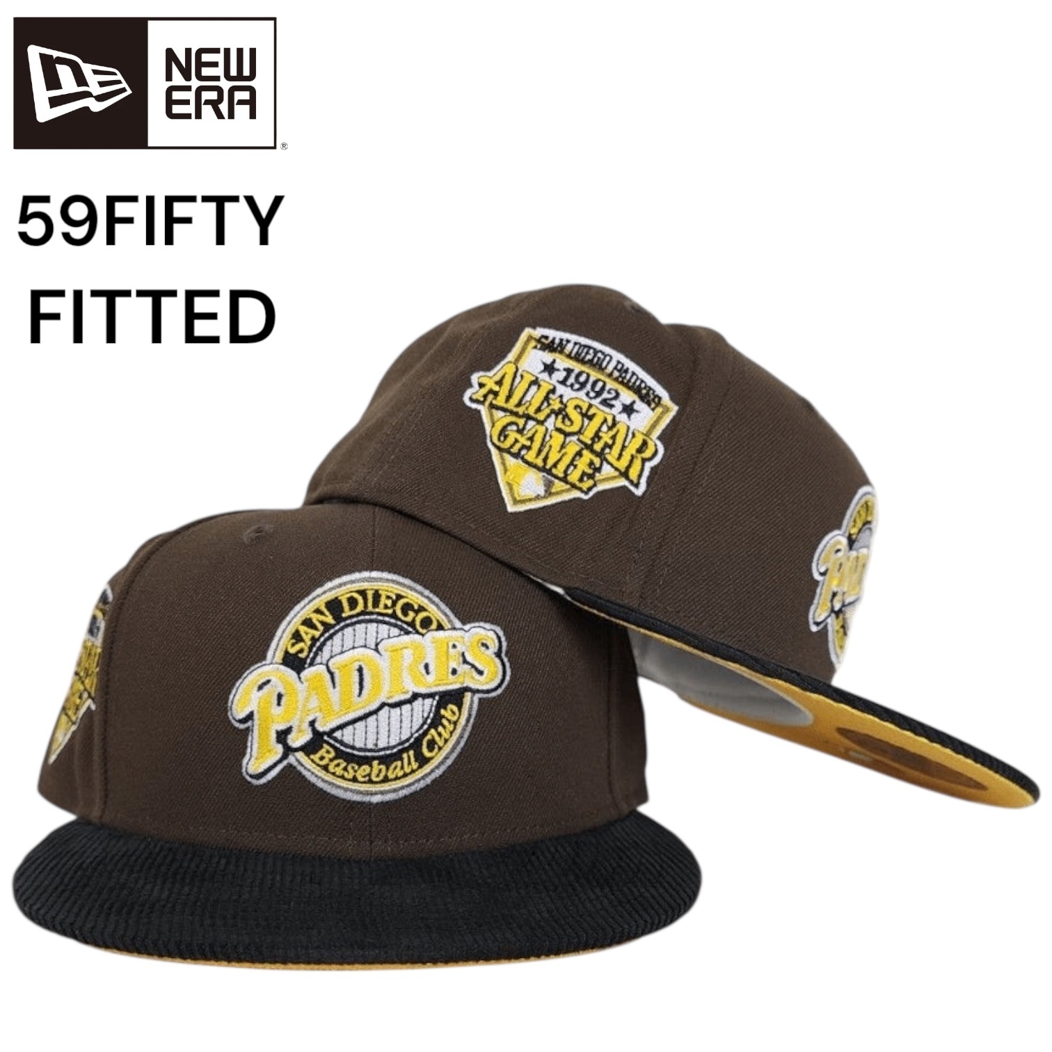 海外限定 NEW ERA パドレス 59FIFTY ニューエラ キャップ BY