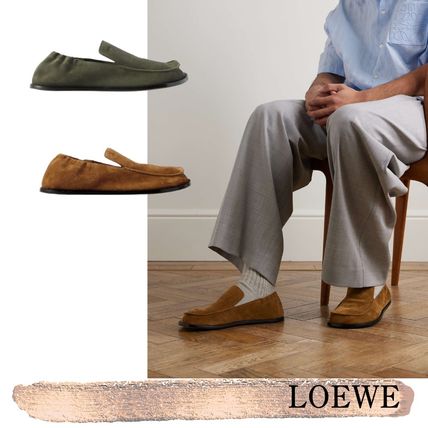 ブラウン（茶色）系 28cm LOEWE(ロエベ) ドレスシューズ・革靴