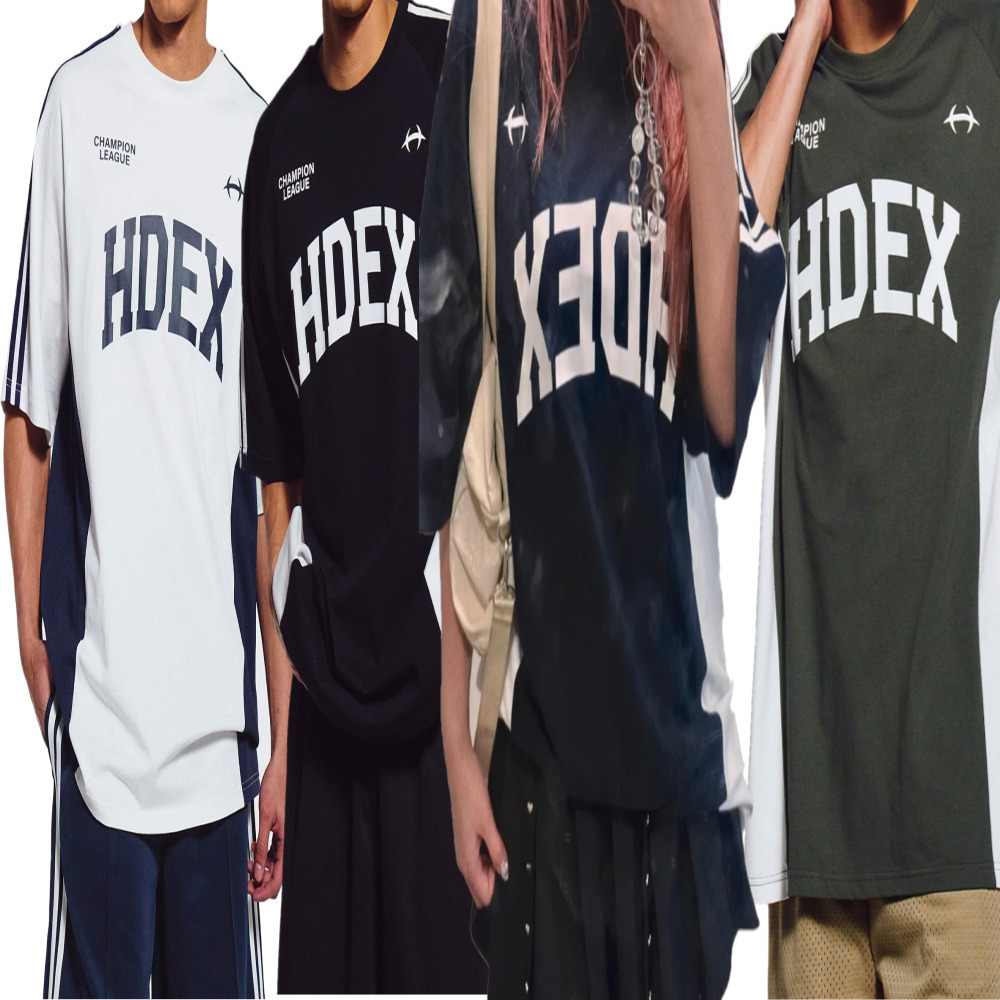 HDEX/SEVENTEEN ミンギュ 着用/Side Color Block Short Sleeve