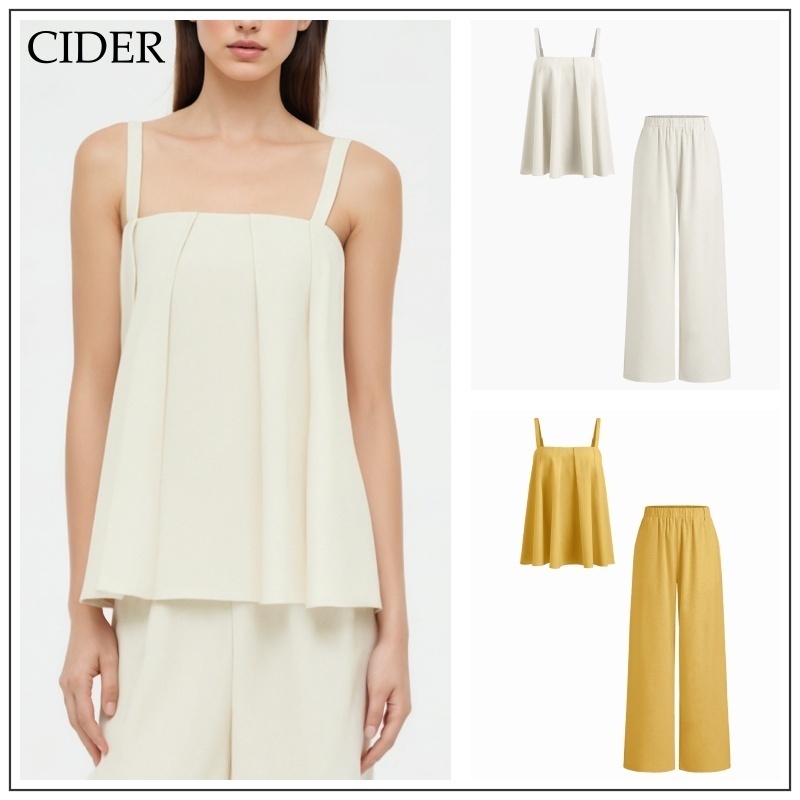 Cider◆キャミトップ ＆ トラウザーズパンツ セット【送料込み】