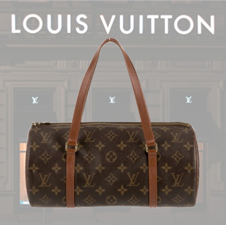 【希少】 LOUIS VUITTON LV Monogram Papillon 30 ハンドバッグ