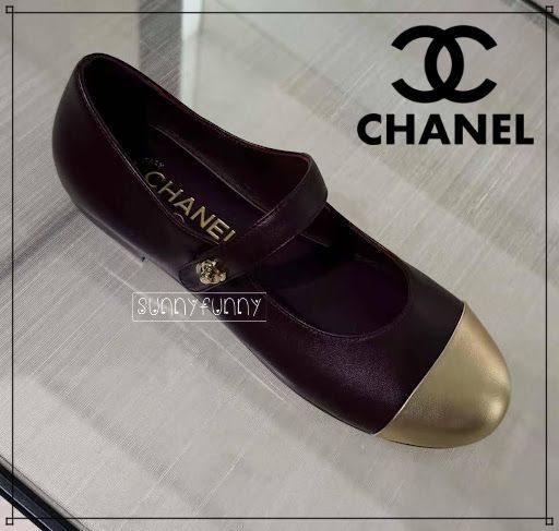 《25A★》CHANEL メリージェーン バレリーナ