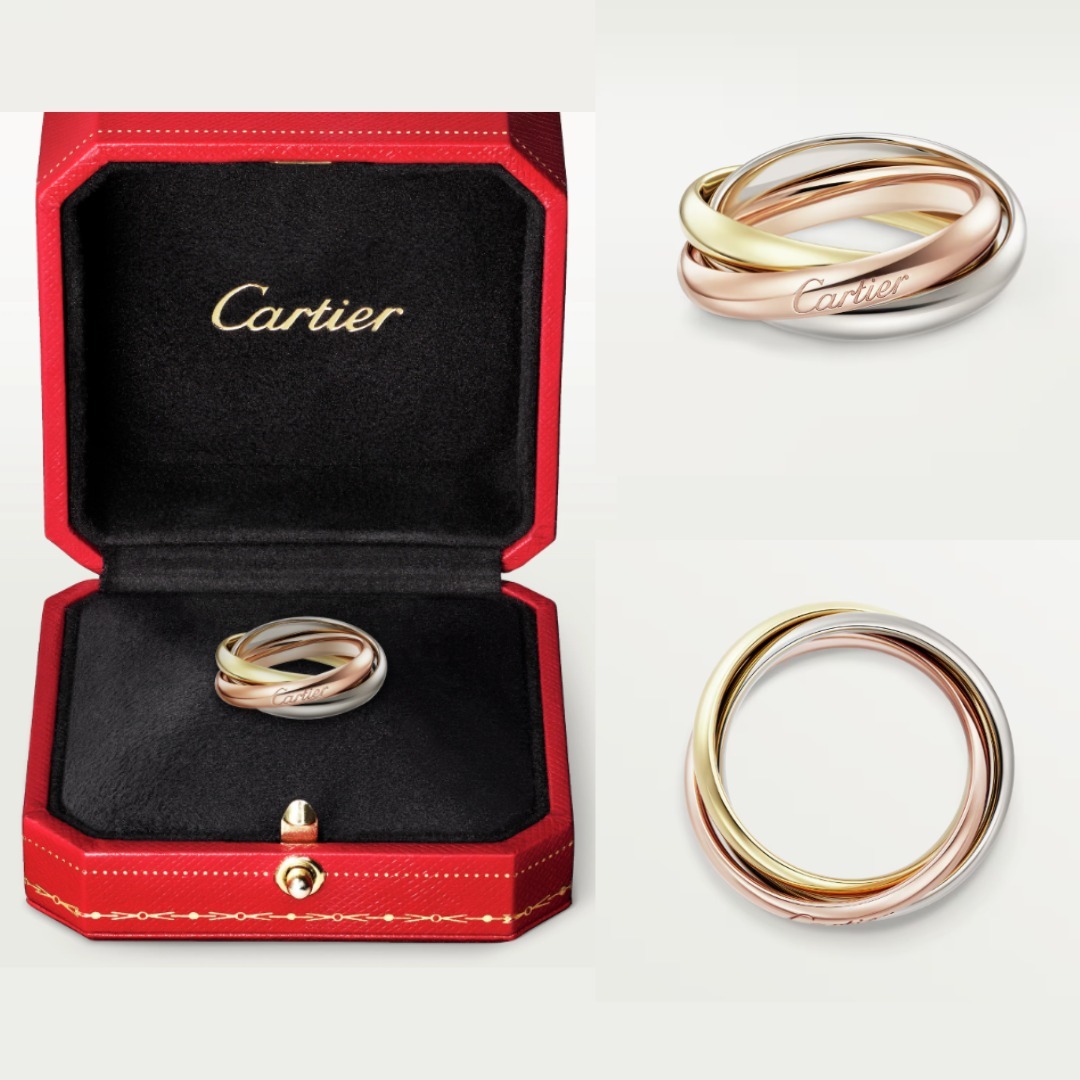 すぐ届く♪直営店‐Cartier- トリニティ リング クラシック