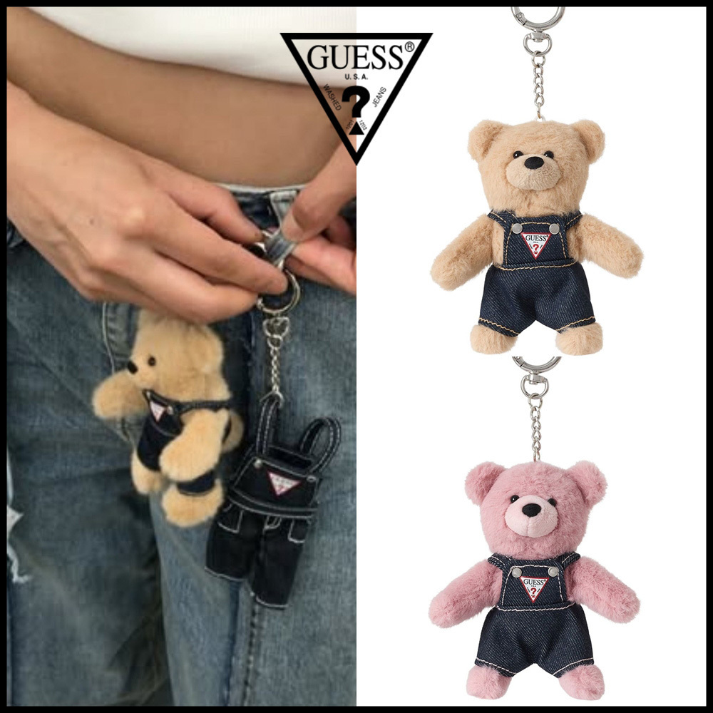 GUESS ■ テディベア キーリング