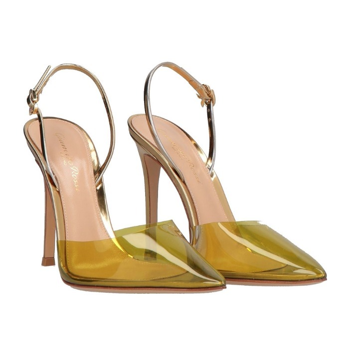 GIANVITO ROSSI ジャンヴィトロッシ スリングバック パンプス