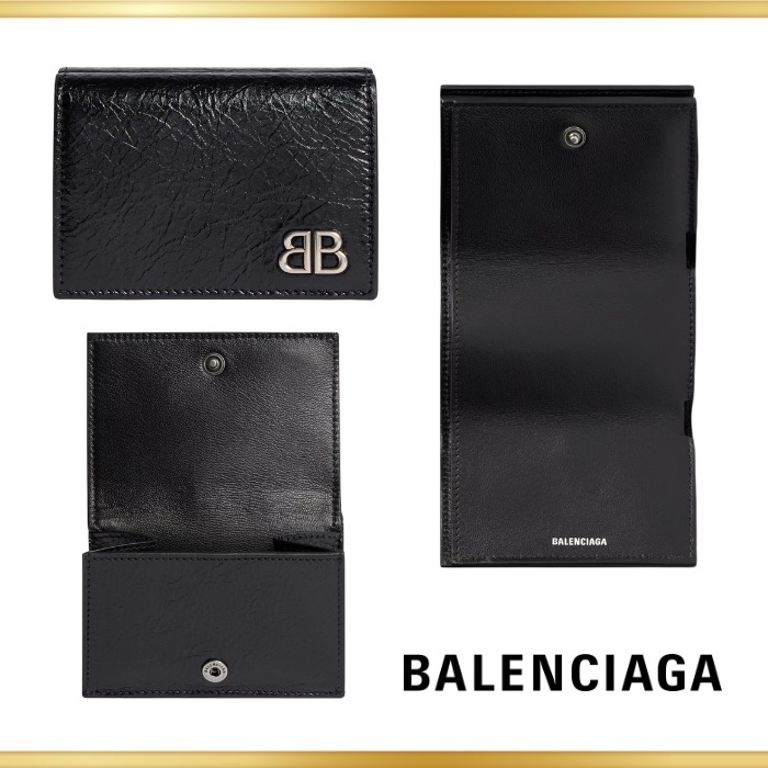 【BALENCIAGA】バレンシアガ Monaco ミニウォレット 3つ折り