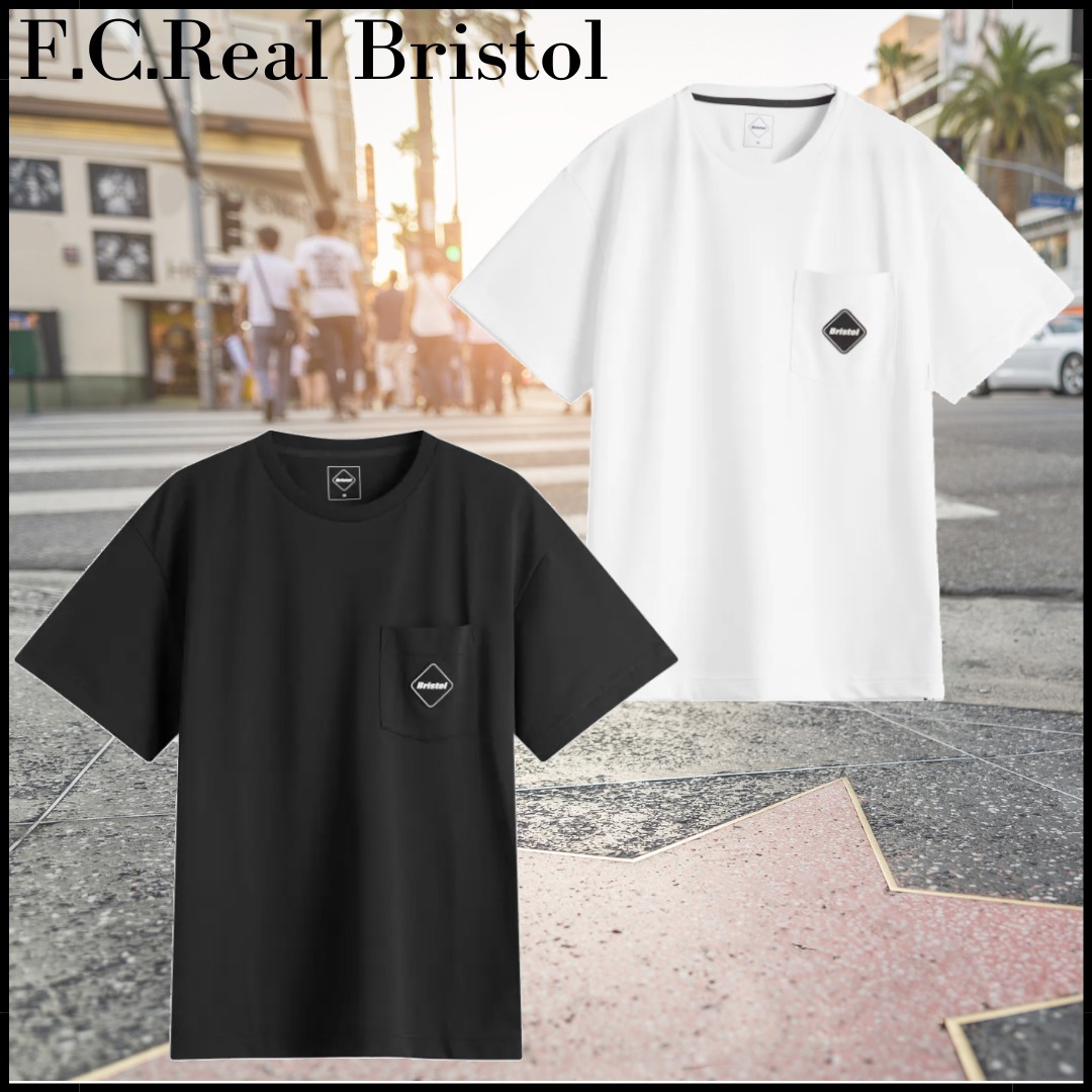 【F.C.Real Bristol】 エンブレム ポケットTシャツ
