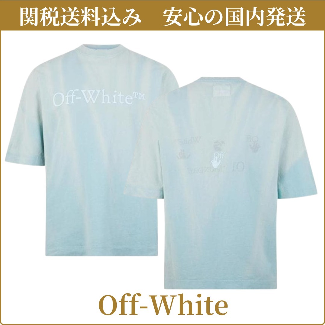【OFF‐WHITE】Hands Off Skate Short Sleeve T-Shirt関税送料込