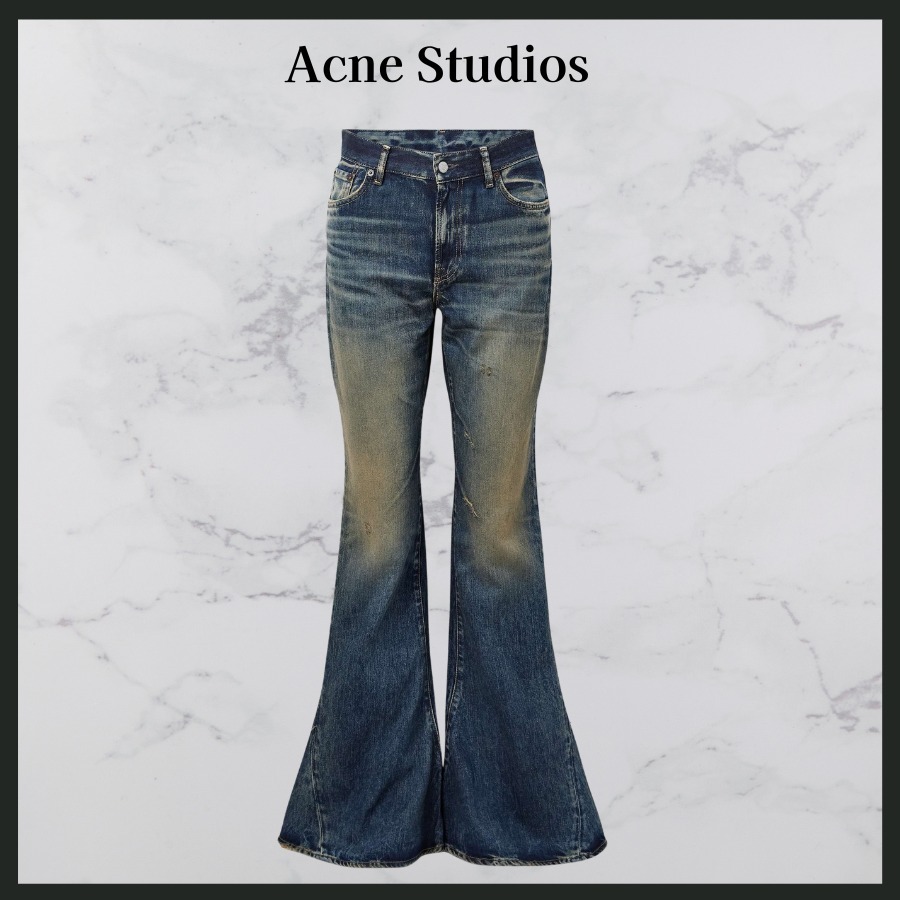 ★関税込★ Acne Studios ダメージ加工 フレアジーンズ