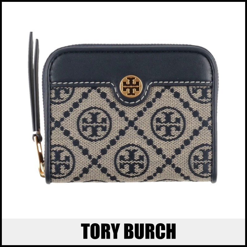 【Tory Burch】ロゴデザイン ミニ財布 ※送関込