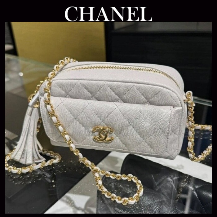 上品カラー♡25A【CHANEL】ミニカメラバッグ ショルダー