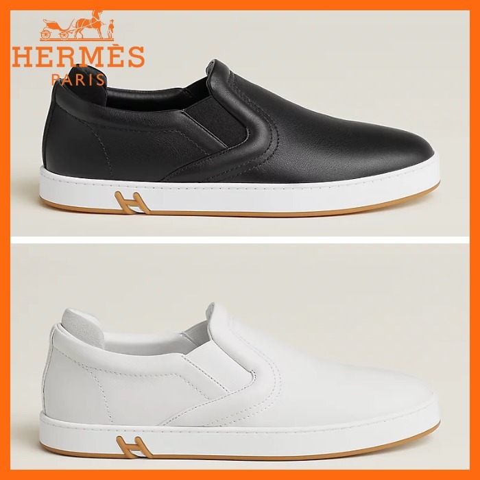 大人のシンプル★【HERMES】Luckyスニーカー