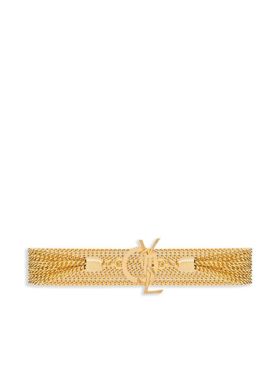 【関税＆送料込み】Saint Laurent Cassandre Chain Bracelet