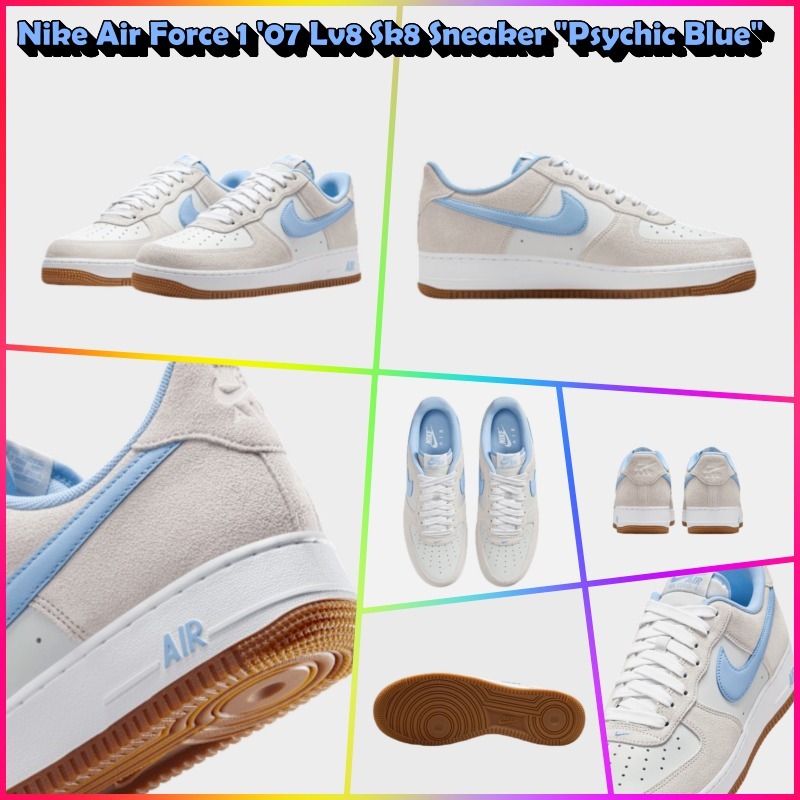★ナイキ★Air Force 1 '07 LV8 Sneaker★Photon Dust & Blue