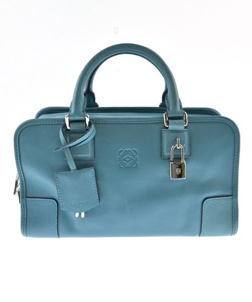 LOEWE ロエベ ハンドバッグ 青系 - 4502525E0033