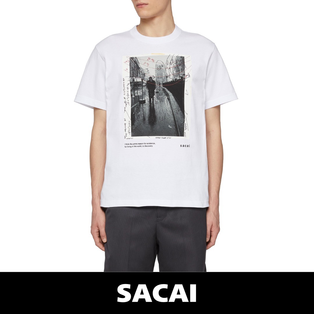 【税関/送料込】Sacai ★ ジェームズ・ディーン コットンTシャツ