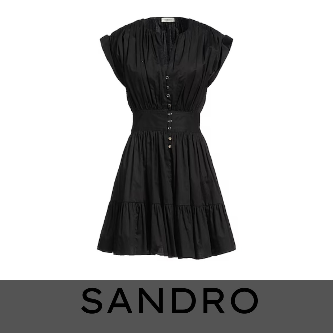 [国内発送] SANDRO★フレアワンピース
