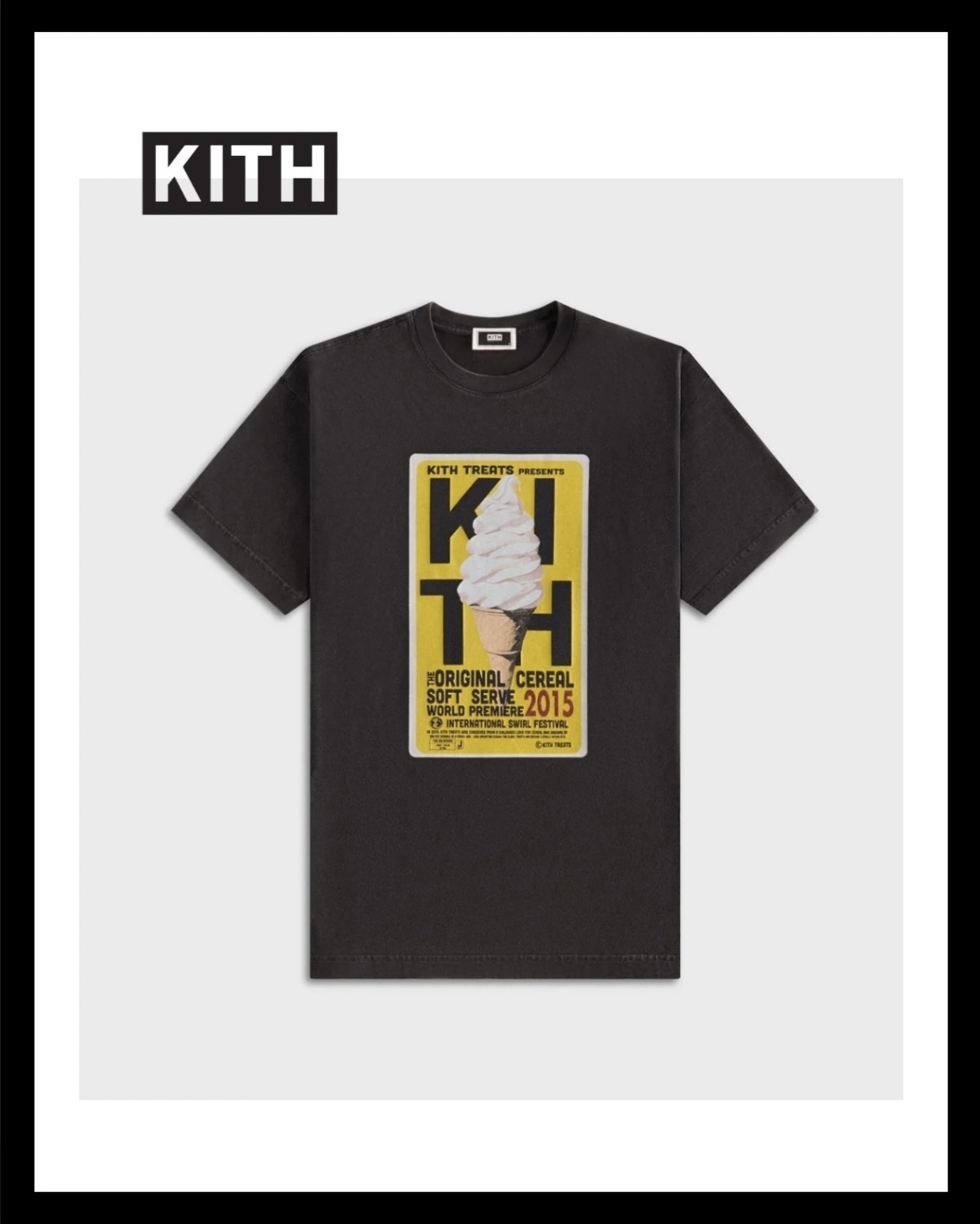 【KITH Treats】ヴィンテージ アイスクリーム Tシャツ