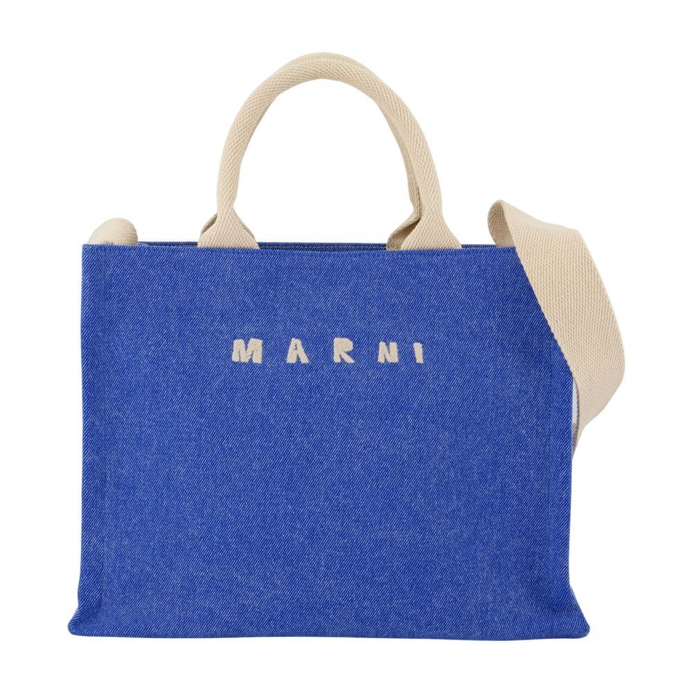 ショルダーバッグ・ポシェット Small Crossbody - Marni - Cotton - Blue