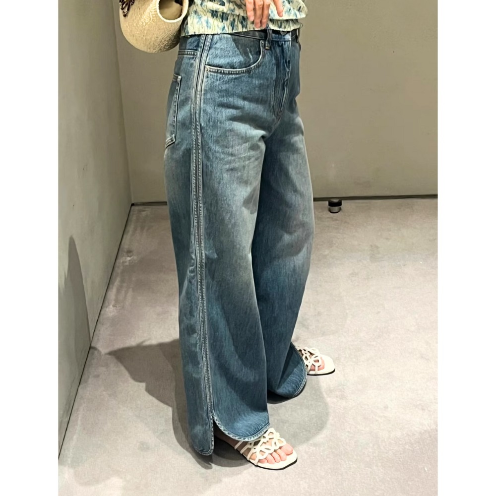 《美しいシルエット》【LOEWE】ジーンズ デニム パイピング