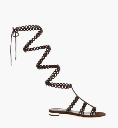 サンダル・ミュール Aquazzura 'Infinity Chain Gladiator' sandals