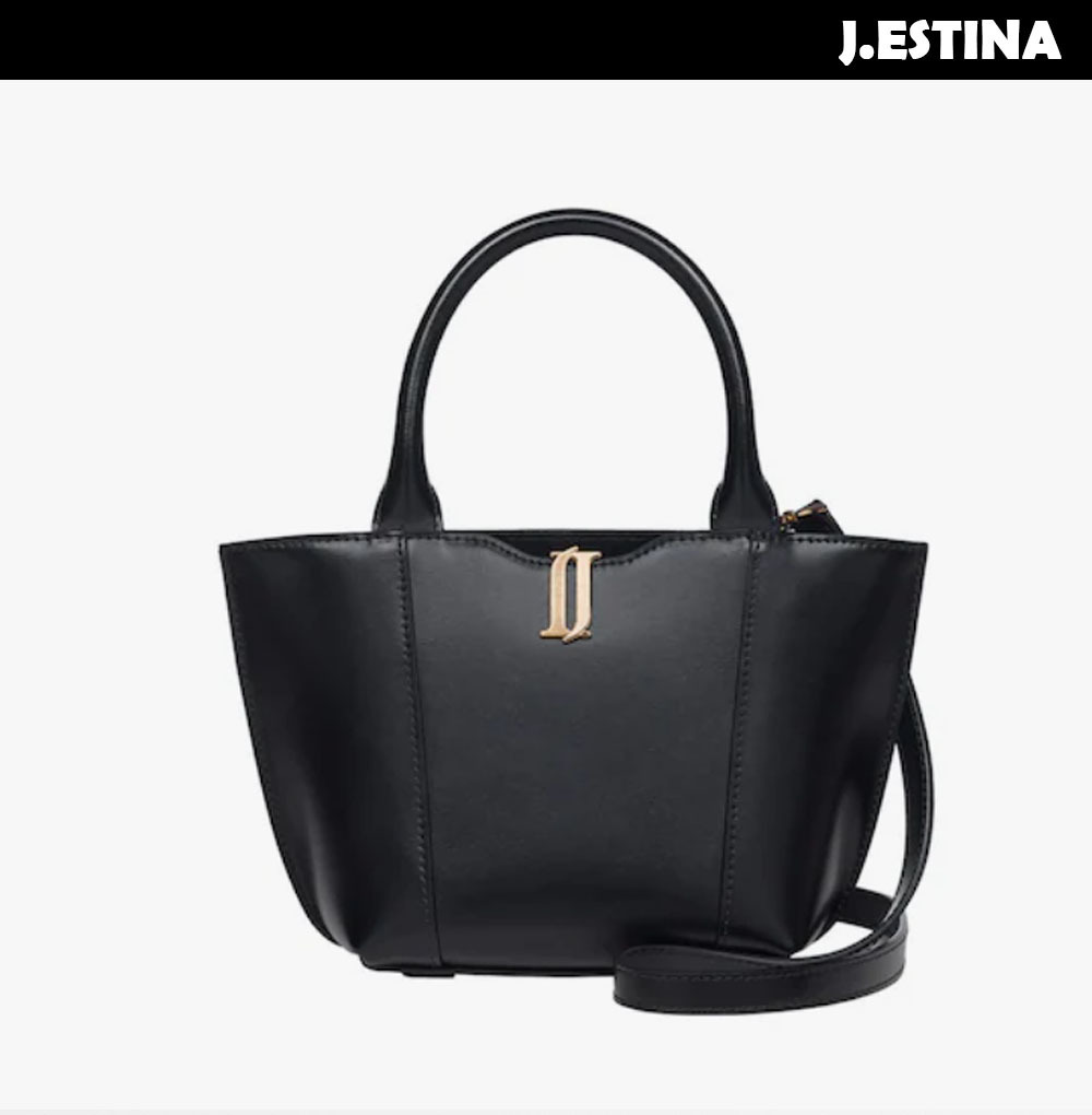J.ESTINA ■ LUCA SM トート Black