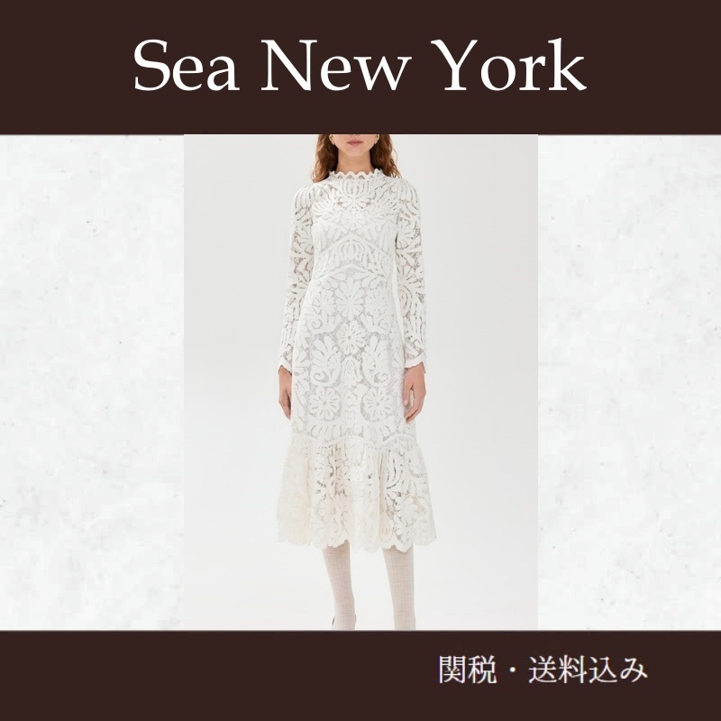 Sea NEW YORK★アガット アップリケ ドレス