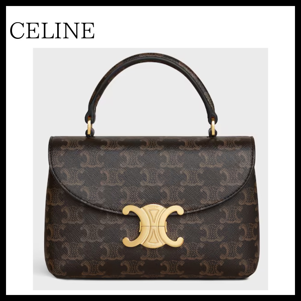人気【CELINE】ミニショルダー トリオンフ キャンバス おしゃれ