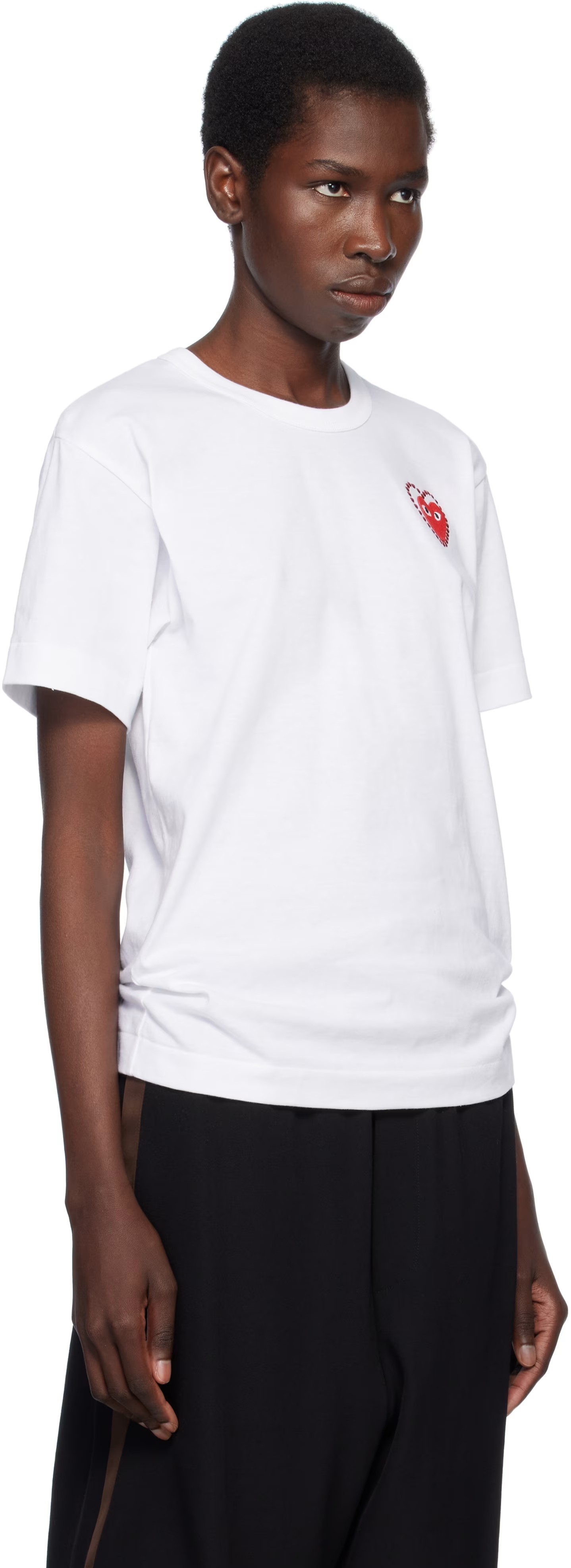 《人気》【COMME des GARCONS PLAY】プリントTシャツ