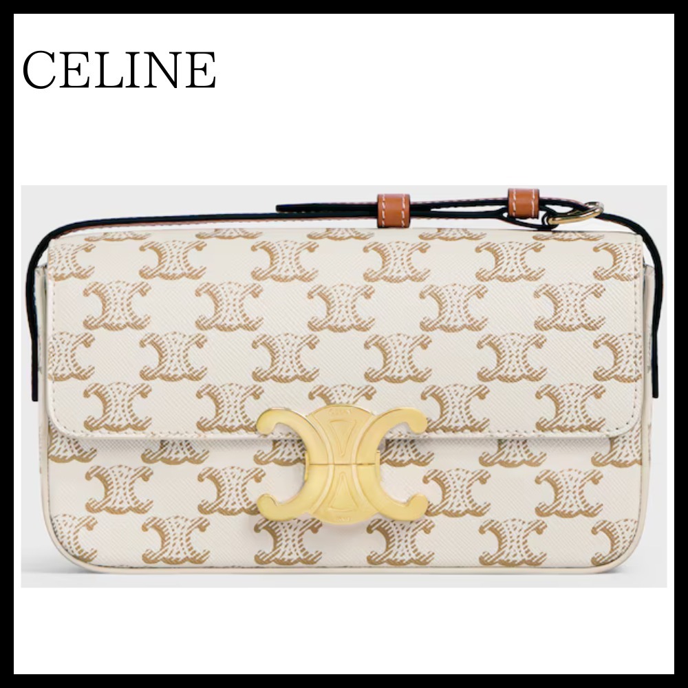 2色展開【CELINE】人気 ショルダーバッグ トリオンフ キャンバス