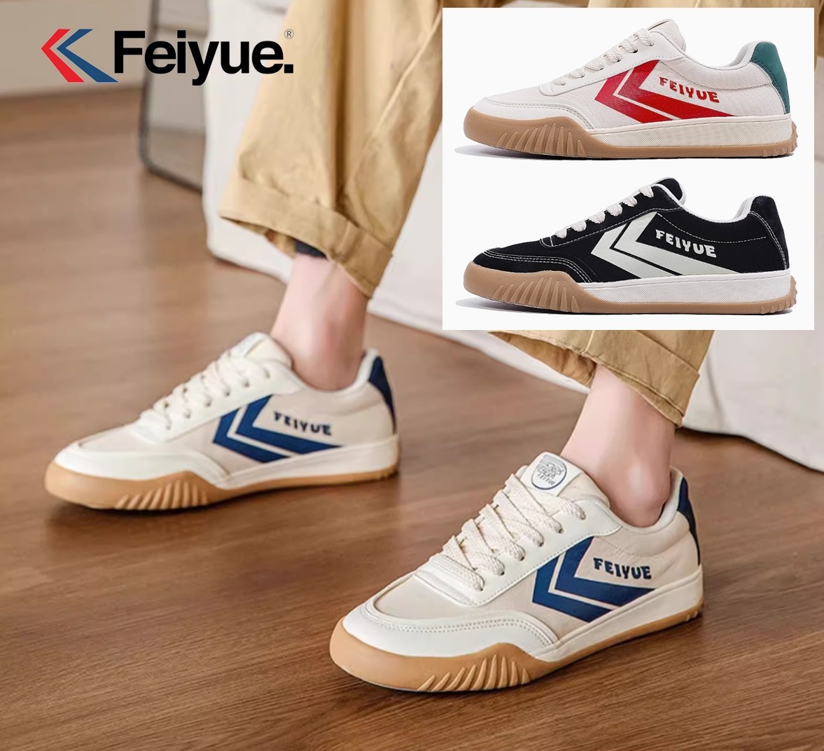 送料関税込み＜feiyue＞スニーカー★日本未入荷★大人気★新作★