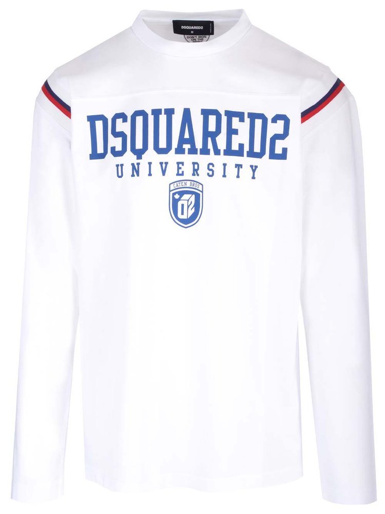 Dsquared2 ロコフリント長袖Tシャツ S74GD1148S20694 100