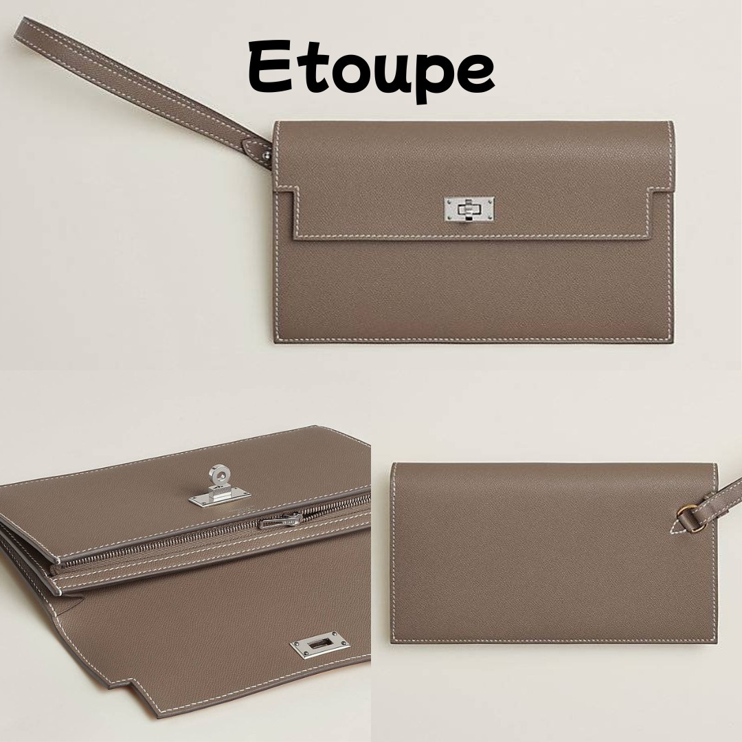 《HERMES》ケリーポケットロング