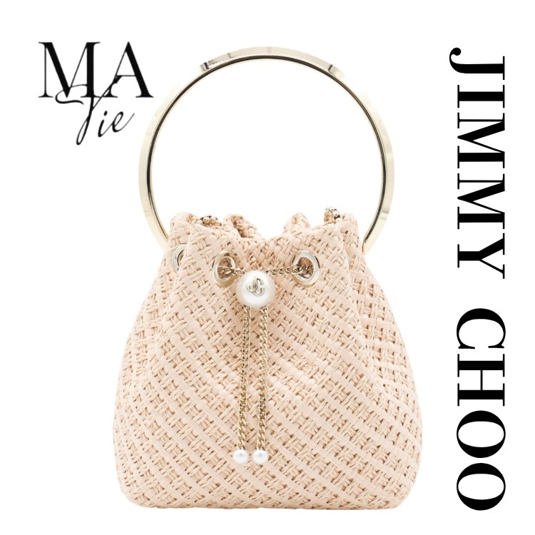 エレガント【JIMMY CHOO】ジミーチュウ トップハンドルバッグ