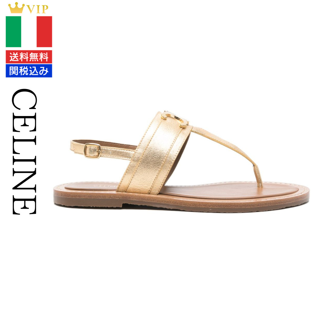 VIP【送料関税込】CELINE LYMPIA THONG SANDALS