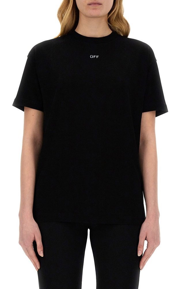 OFF-WHITE ロコ ティテル クルネック Tシャツ 【関税込】