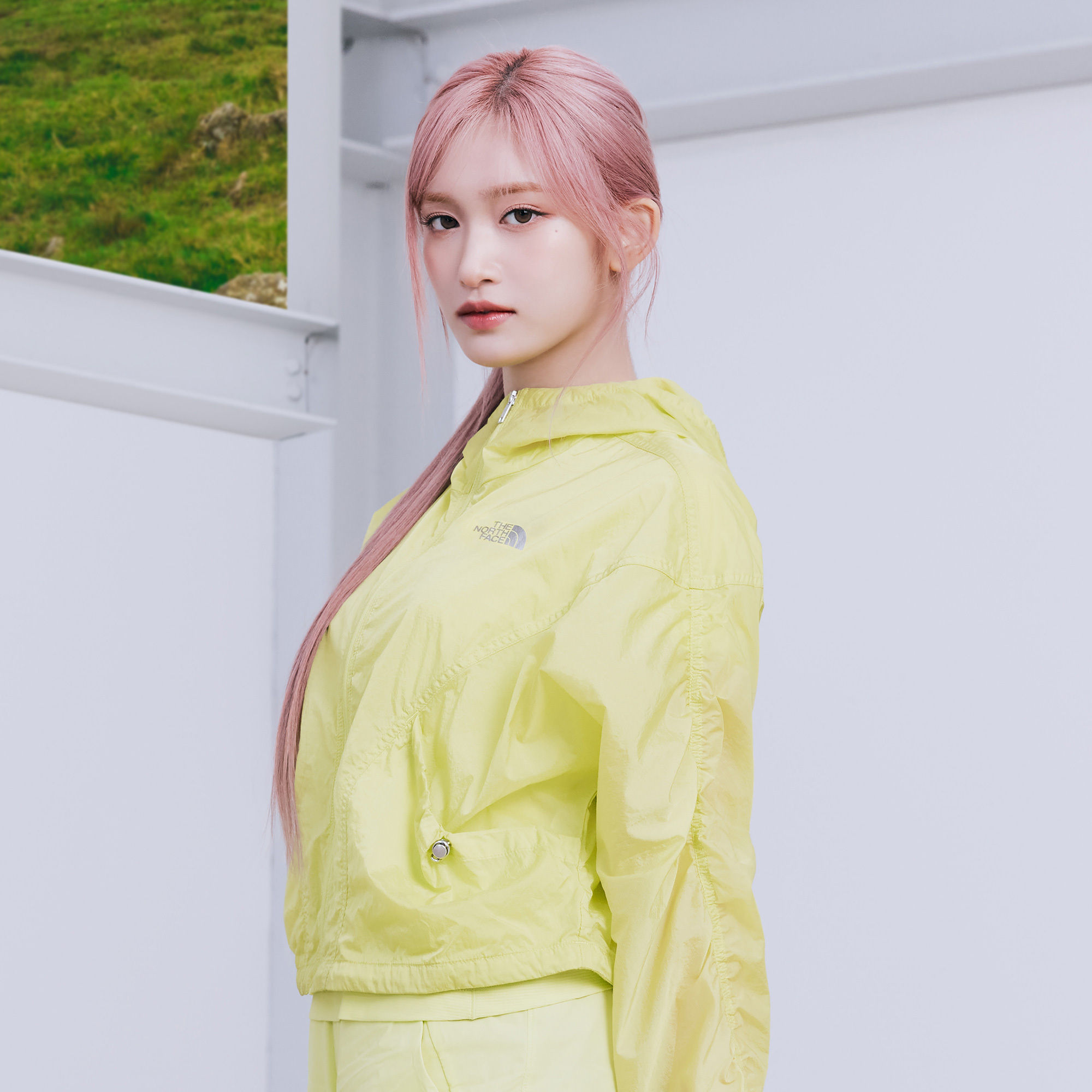 【The North Face】 W'S ICE PACE JACKET - LIME