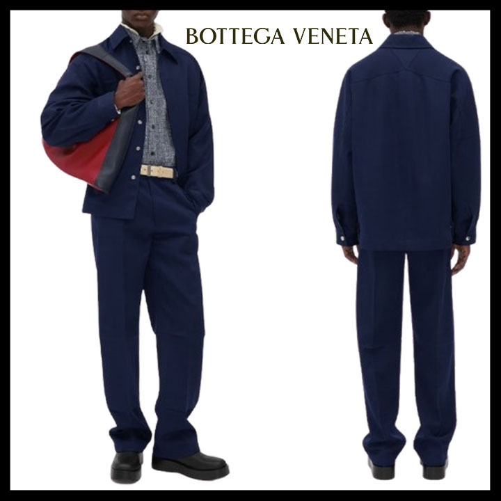Bottega Veneta直営店 ウールグレイン デ プードル ブルゾン