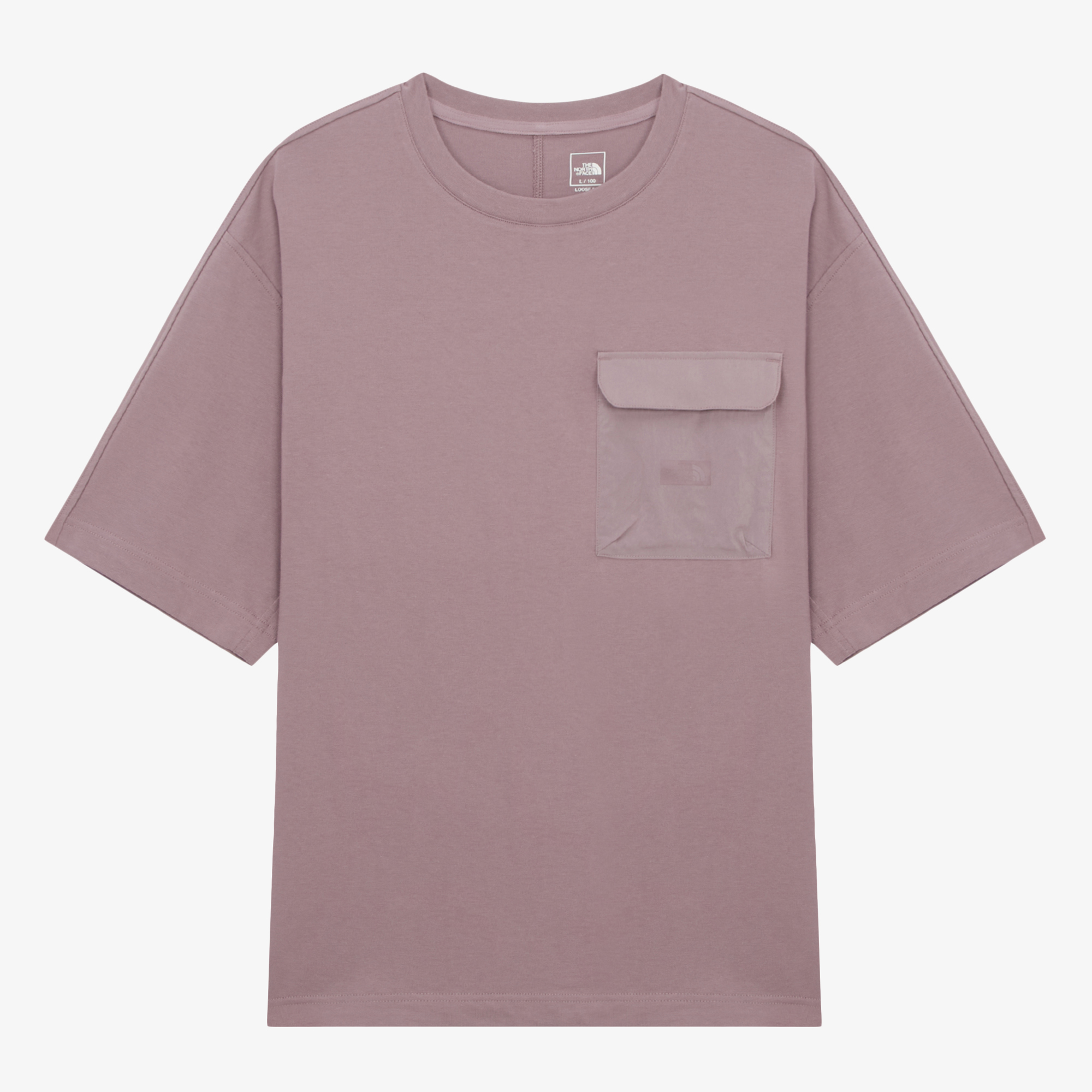 【The North Face】 M'S JOURNEY S/S R/TEE - GRAYISH_LILAC