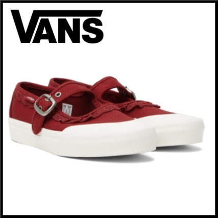 【★大人気★】《VANS》FU メリージェーン スニーカー 赤