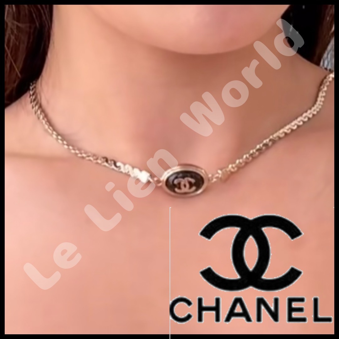 【ブラックが上品♡】CHANEL チョーカー 25A